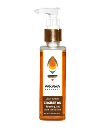 ZINGIBER OIL for Re-energizing, Pain & Stiffness Relief, Sleep Support