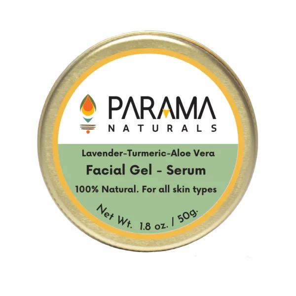 Lavender-Turmeric-Aloe Vera Facial Gel Serum