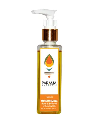 Turmeric Moisturizing Hand & Body Oil for Extra Dry Skin